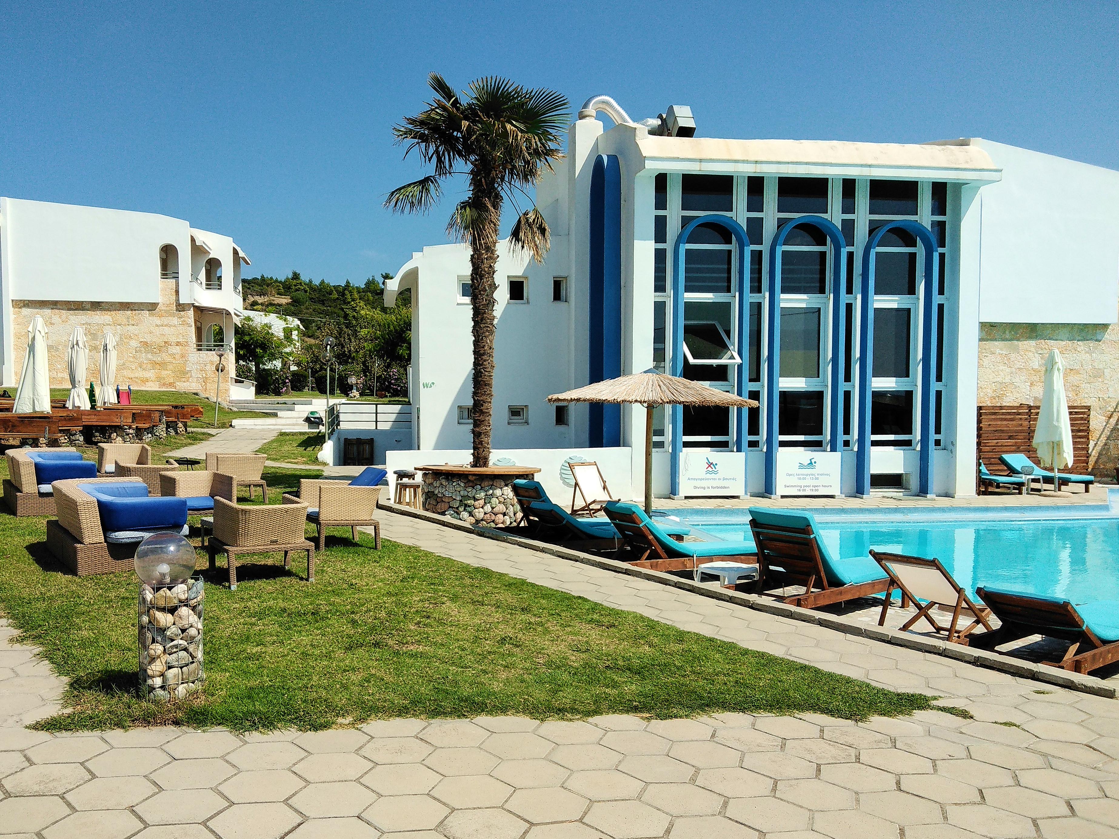 Skion Palace Beach Hotel-Bungalows&Boutique Hotel Nea Skioni Extérieur photo